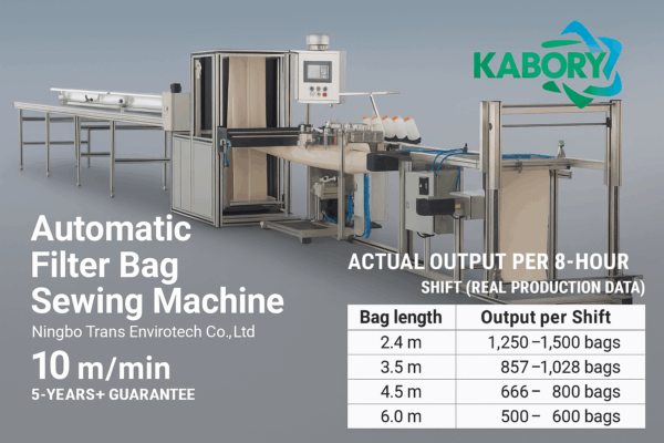 Automatic Filter Bag Sewing Machine – High-Speed, Reliable and Proven | KABORY