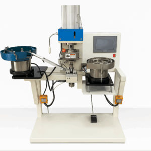 Automated Filter Cloth Eyeleting and Riveting Machine