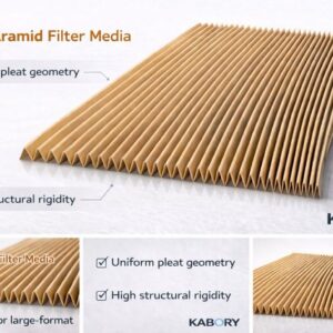 meta-aramid filter media
